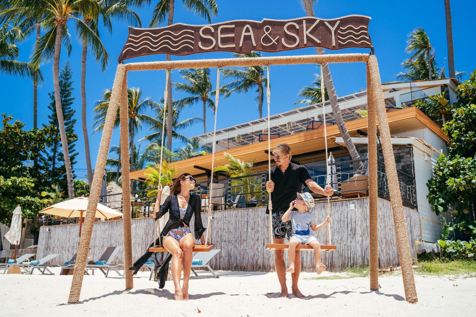 Sea&Sky Beach Resort メナムビーチ エクステリア 写真